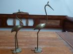 2 messing kraanvogels, Ophalen of Verzenden