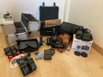 Foto en Film apparatuur met veel accessoires, Ophalen of Verzenden, 1980 tot heden