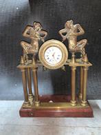 brons marmeren horlogehouder, Ophalen of Verzenden