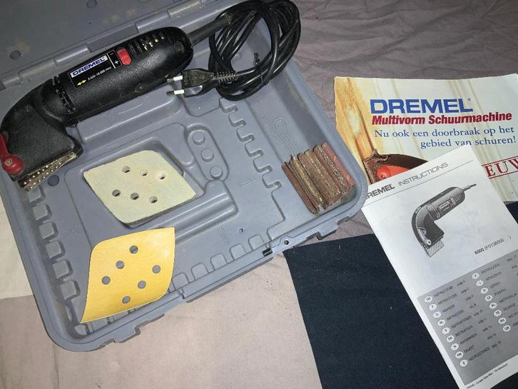 Dremel multivorm schuurmachine no. 6000 (modelbouw)., Hobby en Vrije tijd, Modelbouw | Overige, Zo goed als nieuw, 1:50 tot 1:144