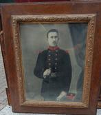 Antiek militair portret – 9e Linieregiment, Antiek en Kunst, Ophalen of Verzenden