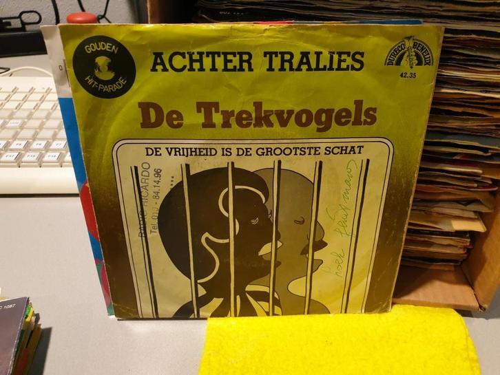 de Trekvogels - Achter Tralies (f8), Cd's en Dvd's, Vinyl Singles, Ophalen of Verzenden