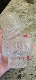 Vintage Scandinavische ice glas coupes, Antiek en Kunst, Antiek | Glas en Kristal, Ophalen of Verzenden