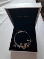 Pandora armband met bedels, Ophalen of Verzenden, Zo goed als nieuw, Met bedels of kralen, Zilver