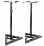 QuikLok set van 2 verstelbare monitor speakerstandaards, Ophalen, Zo goed als nieuw, Muziekstandaard, Speaker