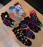 7 paar Happy Socks maat 16-20, Kinderen en Baby's, Jongen of Meisje, Ophalen of Verzenden, Sokken, Gebruikt