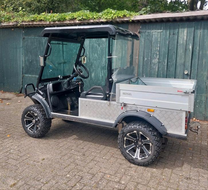 Bensel Golfkar met laadbak - Elektrisch, Auto diversen, Overige Auto diversen, Ophalen