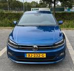 Volkswagen Polo 1.0 TGI 90pk 2019 Blauw, Auto's, Voorwielaandrijving, 1160 kg, Zwart, Blauw