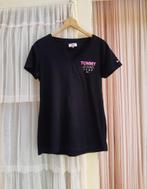 Tommy Hilfiger jeans nieuw zwart v-hals t-shirt S M, Maat 38/40 (M), Zwart, Nieuw, Ophalen of Verzenden