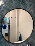 Zwarte Spiegel - 80cm - Perfecte Staat, Huis en Inrichting, Ophalen, Rond, Zo goed als nieuw, 75 tot 100 cm