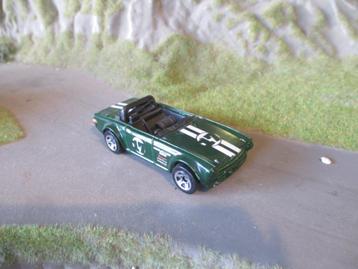 Triumph TR6 Racing - HotWheels BRG British Racing Green