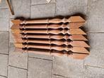 Spijlen van balustrade Iroko, Doe-het-zelf en Verbouw, Gebruikt, Ophalen of Verzenden, Balk, Overige houtsoorten