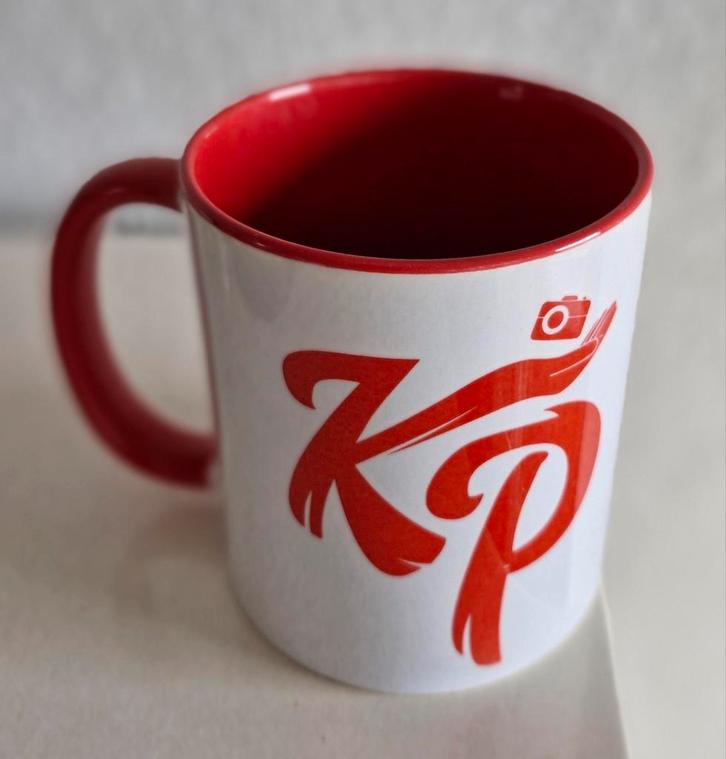 Beker KP ( Knolpower ), Huis en Inrichting, Keuken | Servies, Zo goed als nieuw, Kop(pen) en/of Schotel(s), Overige stijlen, Ophalen of Verzenden