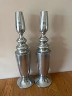 Twee massieve kandelaars van Brass&Boom, Ophalen, Zo goed als nieuw, Overige materialen, Minder dan 25 cm