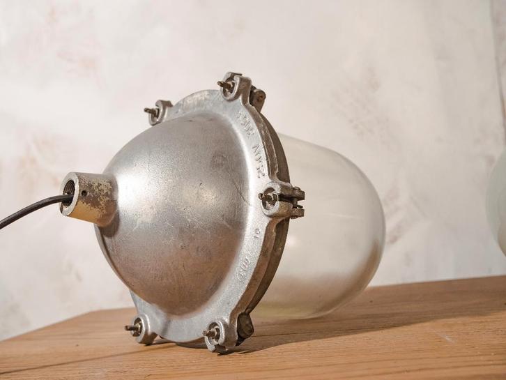 Vintage stol lampen, Bunkerlampen, diverse soorten, Antiek en Kunst, Antiek | Lampen, Ophalen