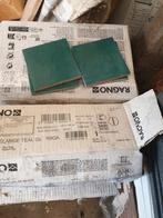 10x10 tegels groen, Ophalen, Nieuw, Minder dan 20 cm, Minder dan 20 cm