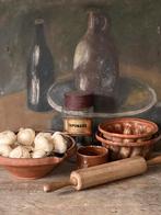 Oude Franse afroomschaal, Ophalen of Verzenden