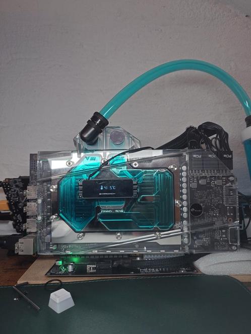 Asus RTX 3090 OC with waterblock, Computers en Software, Videokaarten, Zo goed als nieuw, Nvidia, PCI-Express 4.0, GDDR6, Ophalen of Verzenden