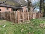 Hekken van azobe hardhout voor hekwerk of compostbakken, Tuin en Terras, Ophalen, Gebruikt, Hout, Spijlenhekwerk