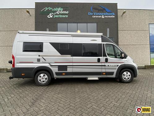 Nette Adria Twin 640 SLX met volledige elektrisch schuifdeur, Caravans en Kamperen, Campers, Bedrijf, tot en met 2, Adria, Diesel