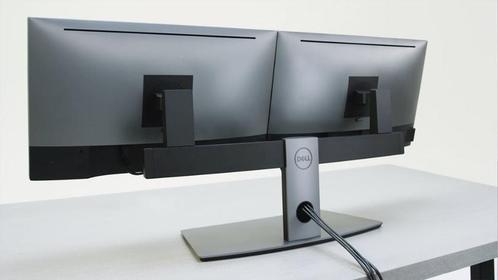 Dell MDS19 dubbele monitorstandaard, monitor stand, beugel, Computers en Software, Monitoren, Gebruikt, In hoogte verstelbaar