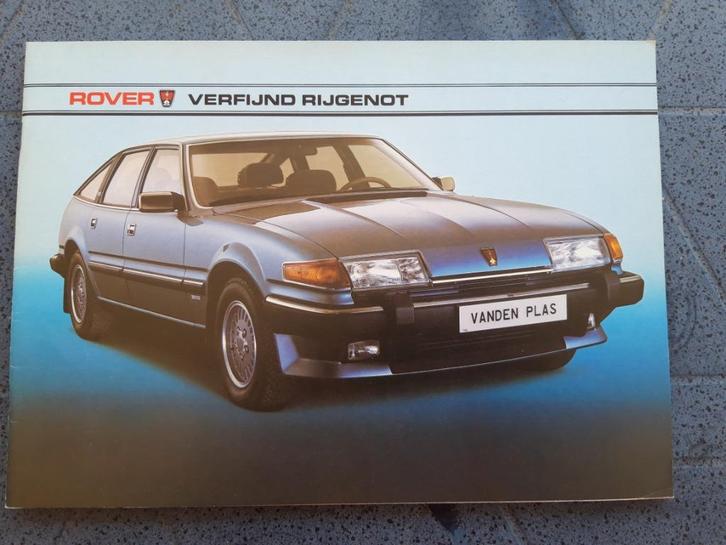 folder Rover SD serie ( Vanden Plas omslag ) code EO130 / A, Boeken, Auto's | Folders en Tijdschriften, Zo goed als nieuw, Overige merken