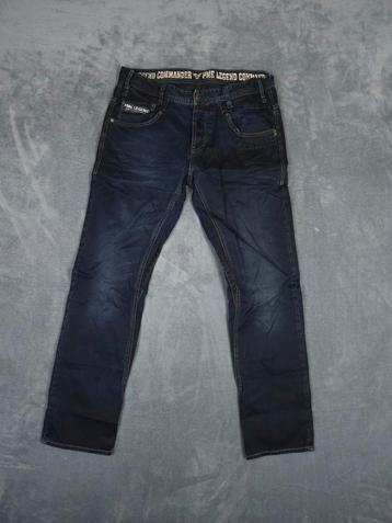 PME Legend Commander Broek W34 L32 Donkerblauw Pall Mall beschikbaar voor biedingen