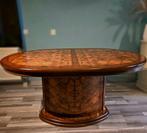 Art Deco stijl uitschuifbare eettafel hoogglans, Huis en Inrichting, Tafels | Eettafels, Ophalen, 100 tot 150 cm, Klassiek, Vijf personen of meer