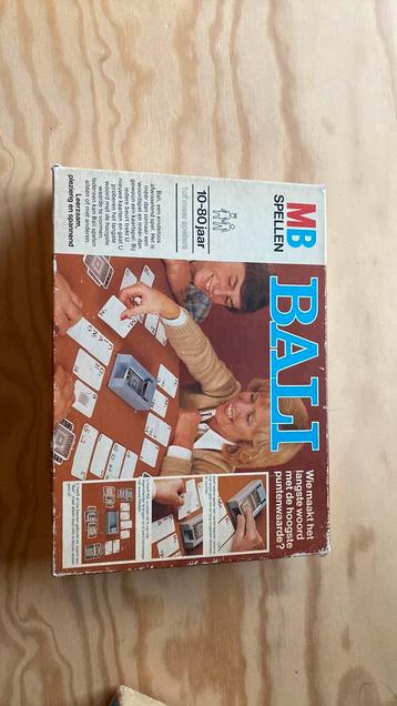 Vintage spel Bali