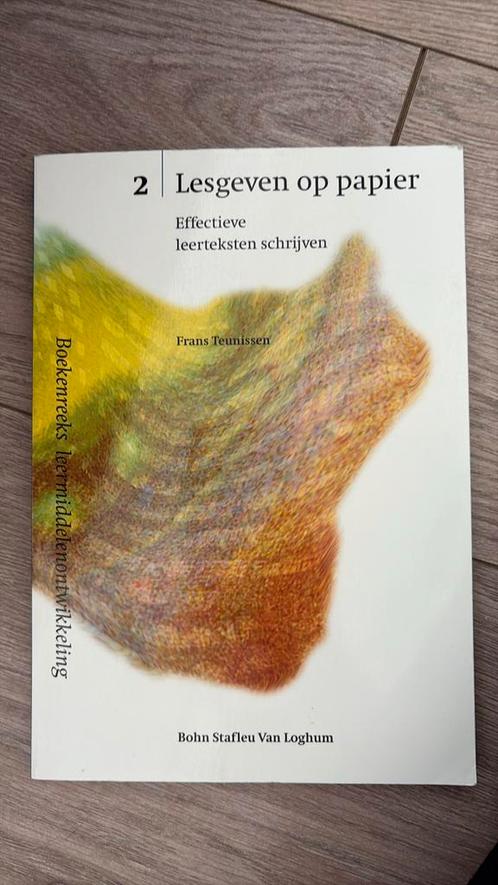F. Teunissen - Lesgeven op papier, Boeken, Wetenschap, Nieuw, Ophalen of Verzenden