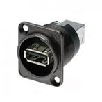 Neutrik NAUSB-W B USB chassisdeel zwart 3 stuks, Verzenden, Apparatuur
