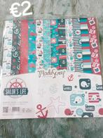Scrap papier 30x30cm, Hobby en Vrije tijd, Scrapbooking, Ophalen of Verzenden, Nieuw, Overige merken