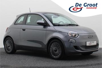 Fiat 500E Icon 42 kWh Panoramadak, Keyless, Climate, Apple C beschikbaar voor biedingen