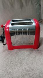 Dualit rood broodrooster, Ophalen of Verzenden, Zo goed als nieuw