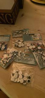 Zakjes met oogjes voor knutselen, Ophalen, Nieuw, Materiaal