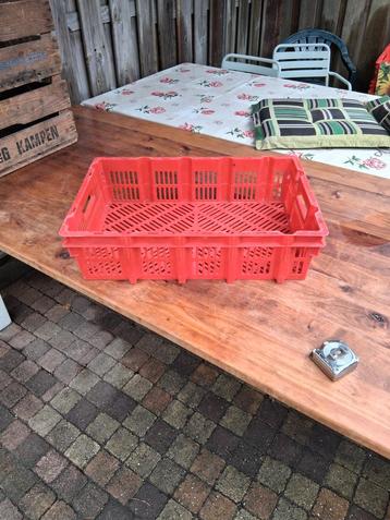 10 stuks Stapelbare nestbare kratten - 60x40x14 cm beschikbaar voor biedingen