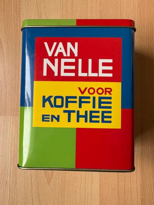 Blik Van Nelle voor koffie en thee, Verzamelen, Blikken, Zo goed als nieuw, Ophalen of Verzenden