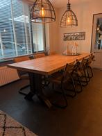 Eetkamer tafel, Huis en Inrichting, Gebruikt, 100 tot 150 cm, Eikenhout, Ophalen of Verzenden
