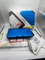 Nintendo 3ds xl blauw met doos en boekjes, Spelcomputers en Games, Spelcomputers | Nintendo 2DS en 3DS, Blauw, Ophalen of Verzenden