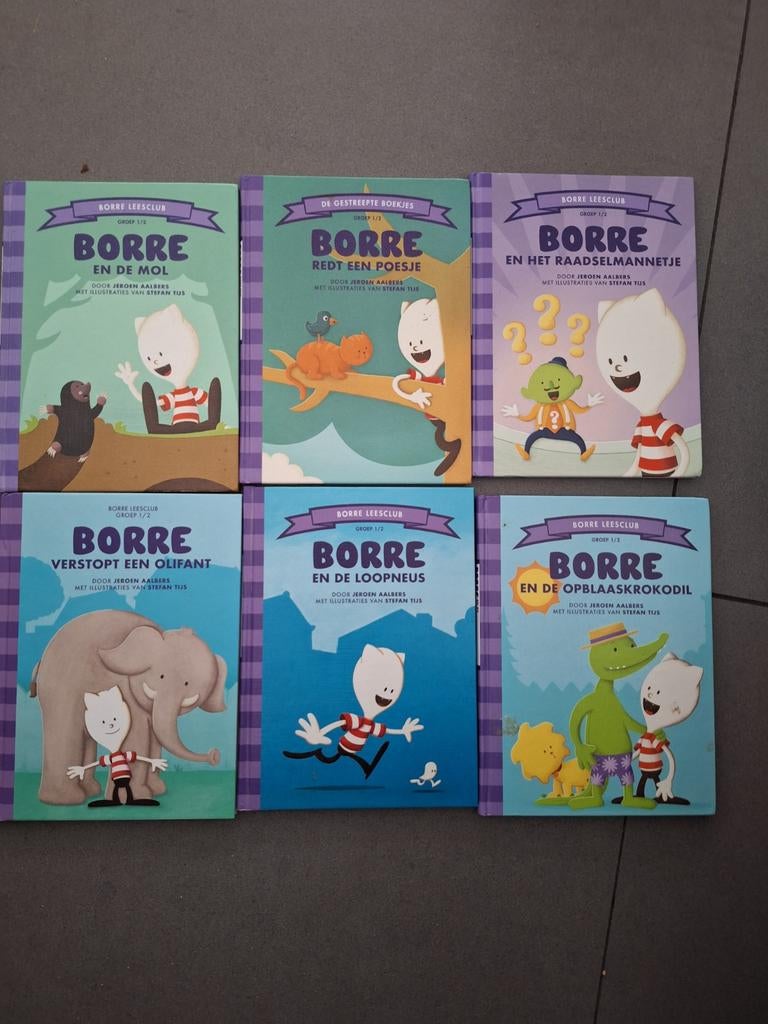 Borre boekjes collectie, Ophalen of Verzenden, Gelezen, Jeroen Aalbers, 3 tot 4 jaar