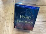 The Lord Of The Rings en The Hobbit Trilogy Blu Ray Box, Ophalen of Verzenden, Zo goed als nieuw