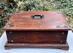 Koloniale (India?) specerij kist met metaalbeslag., Minder dan 50 cm, Gebruikt, 50 tot 100 cm, Ophalen of Verzenden
