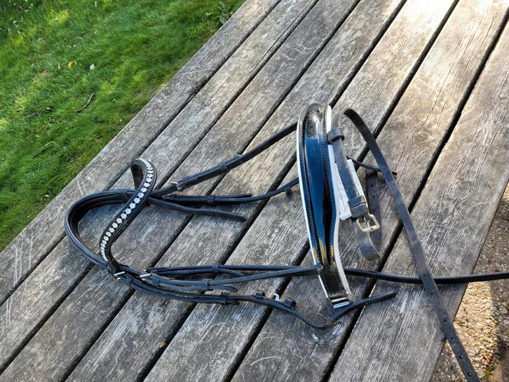 ProfiRider Hoofdstel Full met Lakneusriem, Dieren en Toebehoren, Paarden en Pony's | Hoofdstellen en Tuigage, Zo goed als nieuw