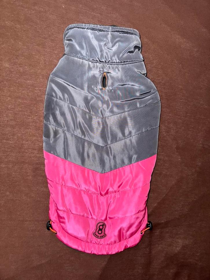 Goo-eez regenjas roze hond maat M, Dieren en Toebehoren, Hondenkleding, Zo goed als nieuw, Hondenregenjas, Ophalen of Verzenden