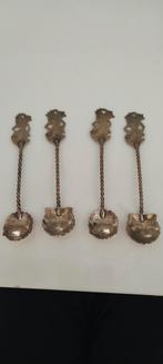 Indonesische Zilveren Lepeltjes - Set van 5, Ophalen, Zilver
