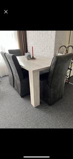 Eettafel + stoelen te koop, Huis en Inrichting, Complete inboedels, Ophalen of Verzenden