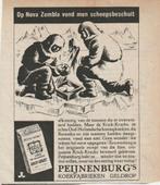 Retro reclame 1942 Peijnenburg oorlogstijd schaarste, Ophalen of Verzenden, Huis en Inrichting