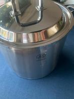 Herman den Blijker soeppan RVS /8 liter /prima staat, Ophalen of Verzenden, Rvs, Kookpan of Snelkookpan