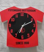 Super leuke Feyenoord wandklok zgan, Ophalen of Verzenden, Zo goed als nieuw, Klok