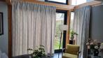 MOOIE LICHTE OVERGORDIJNEN (2x 200 cm), Huis en Inrichting, Stoffering | Gordijnen en Lamellen, Ophalen, 200 cm of meer, Zo goed als nieuw